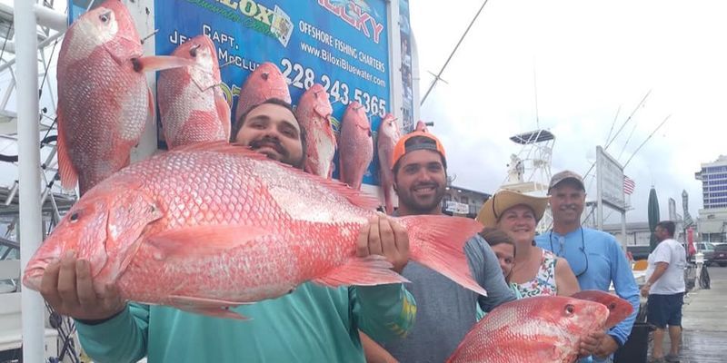 Biloxi Fishing Charters | 8 Hour To 12 Hour  Snapper Trips